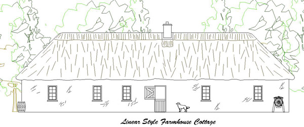Linear Style Farm Cottage