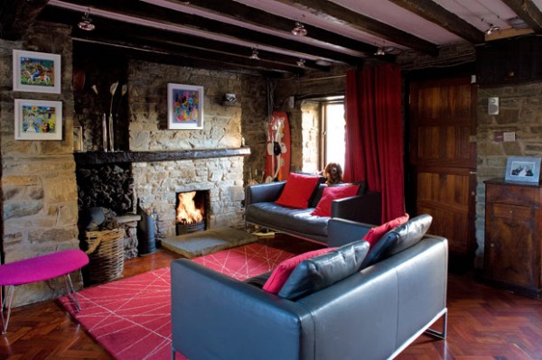 Beautiful & inspiring renovation of 16th century Irish Cottage
