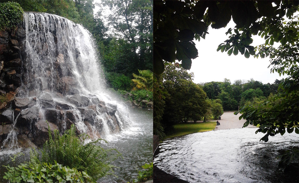 Iveagh Gardens Waterfall