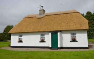 Photograph of a cottage in Feakle